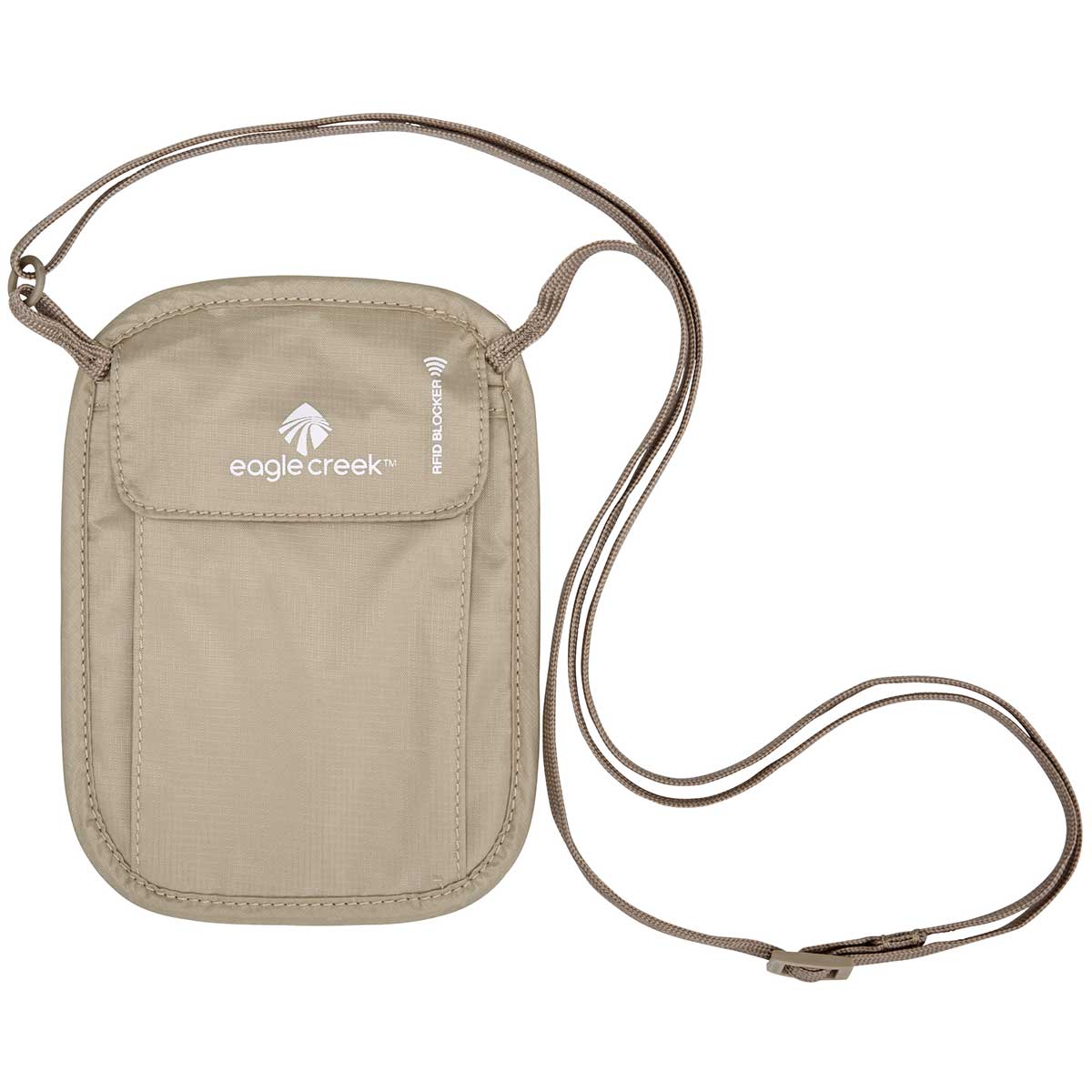 Eagle Creek RFID Blocker Neck Wallet in Tan